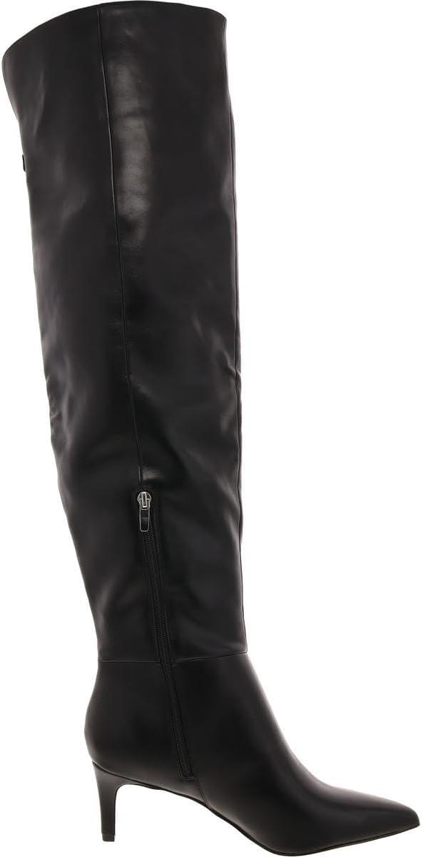 imageNine West Womens Sensa OverTheKnee BootBlack Smooth 001