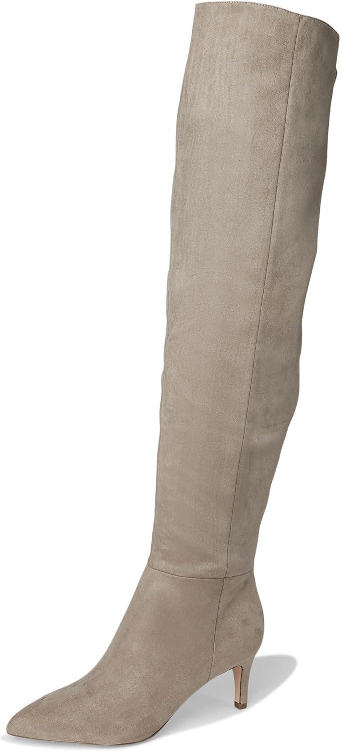 imageNine West Womens Sensa OverTheKnee BootTaupe 240