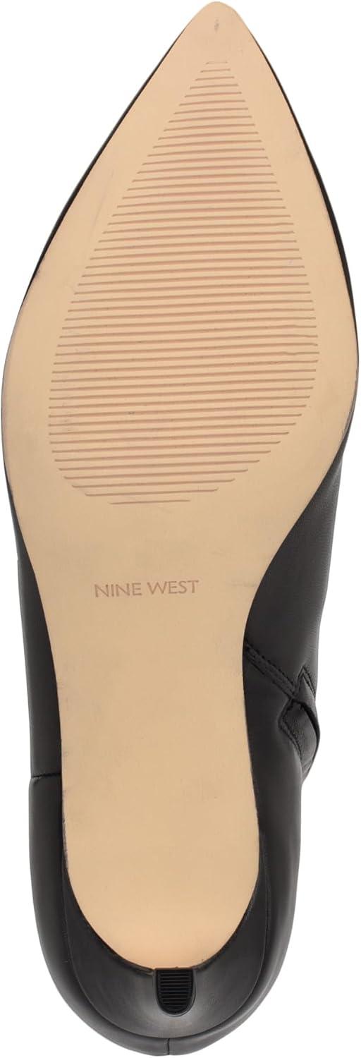 imageNine West Womens Sheeba Ankle BootBlack Leather 001