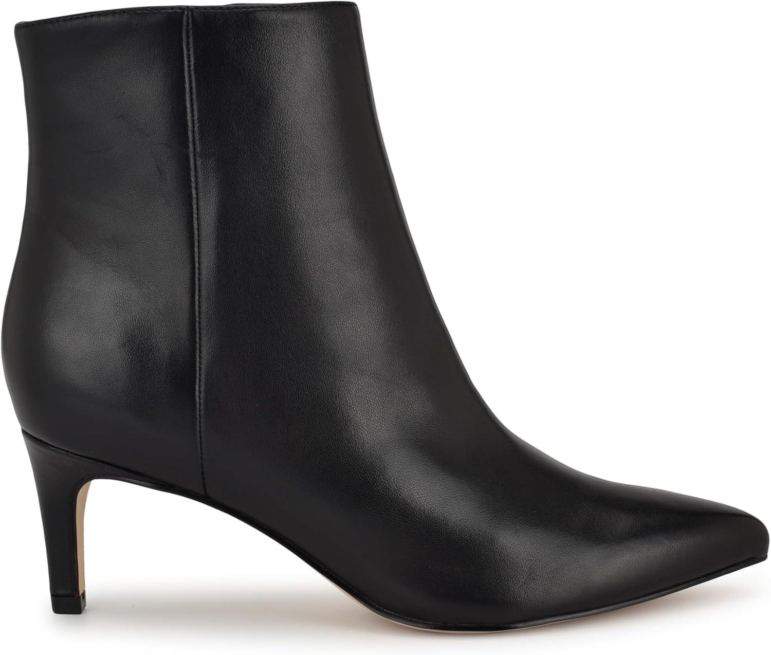 imageNine West Womens Sheeba Ankle BootBlack Leather 001