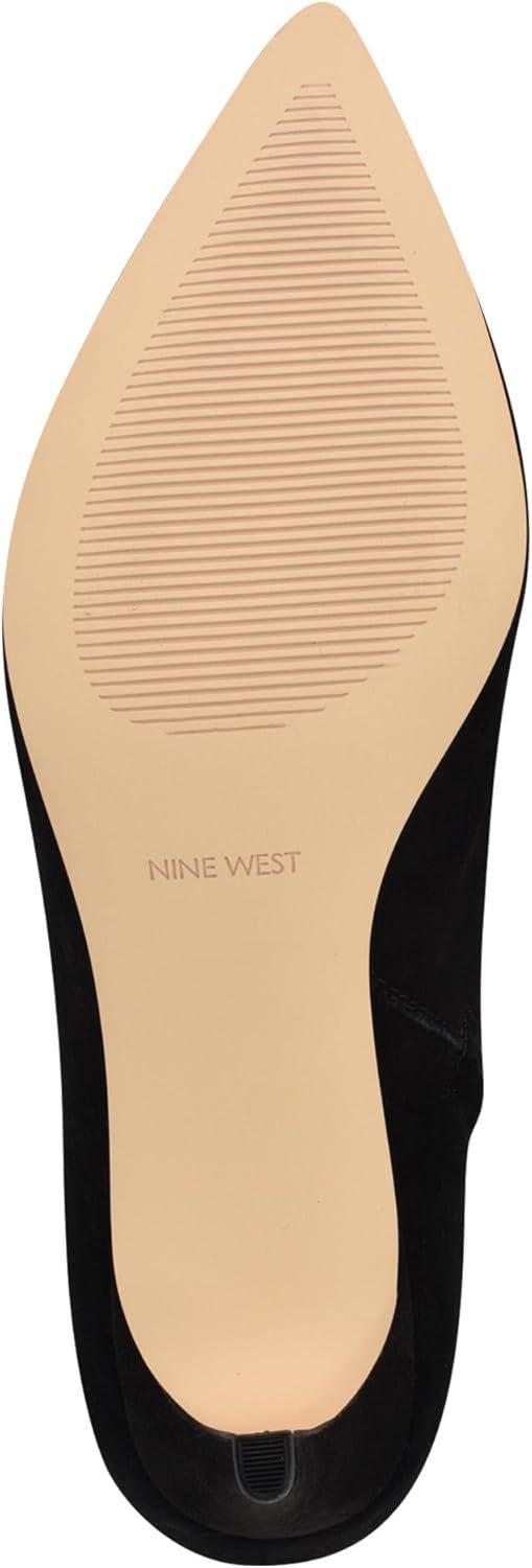 imageNine West Womens Sheeba Ankle BootBlack Suede 002
