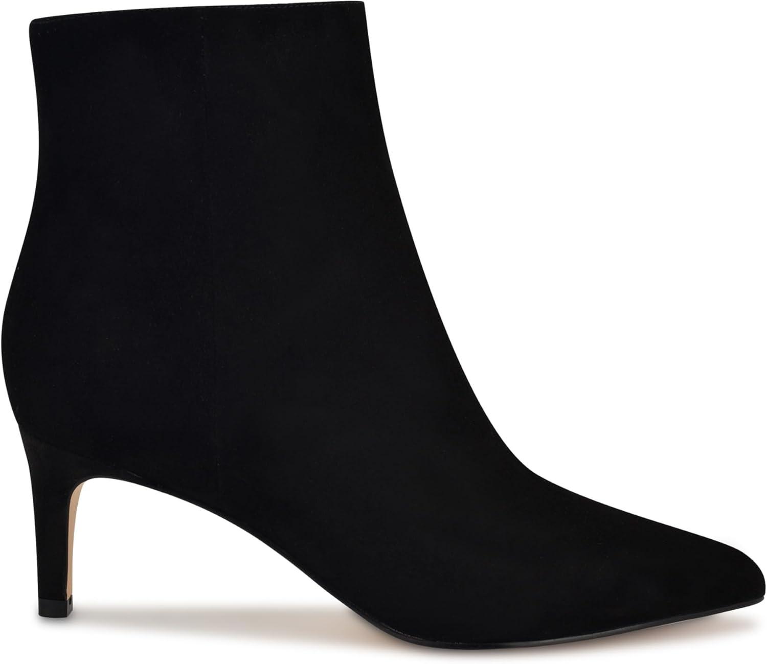 imageNine West Womens Sheeba Ankle BootBlack Suede 002