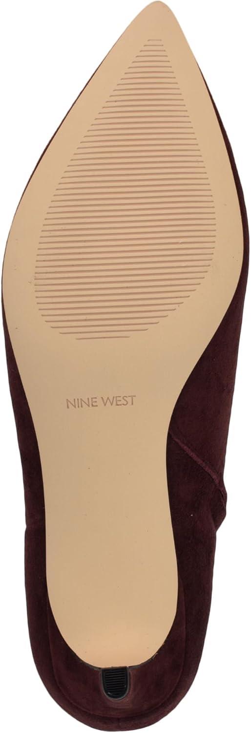 imageNine West Womens Sheeba Ankle BootBurgundy Suede 600