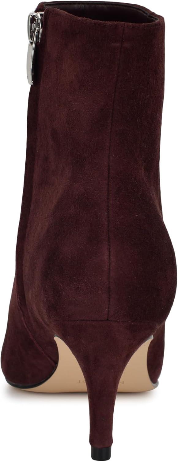 imageNine West Womens Sheeba Ankle BootBurgundy Suede 600