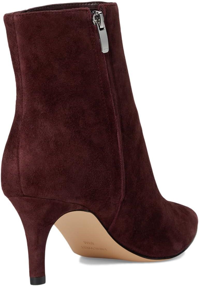 imageNine West Womens Sheeba Ankle BootBurgundy Suede