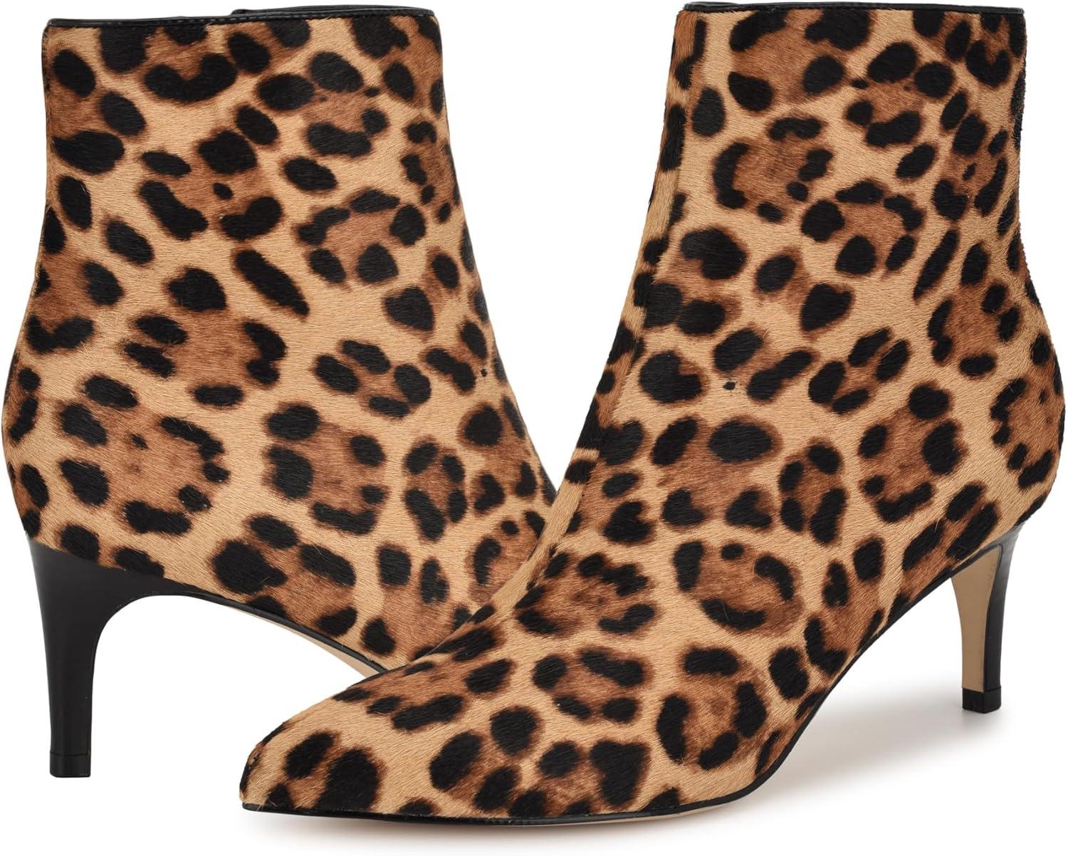 imageNine West Womens Sheeba Ankle BootLeopard 120