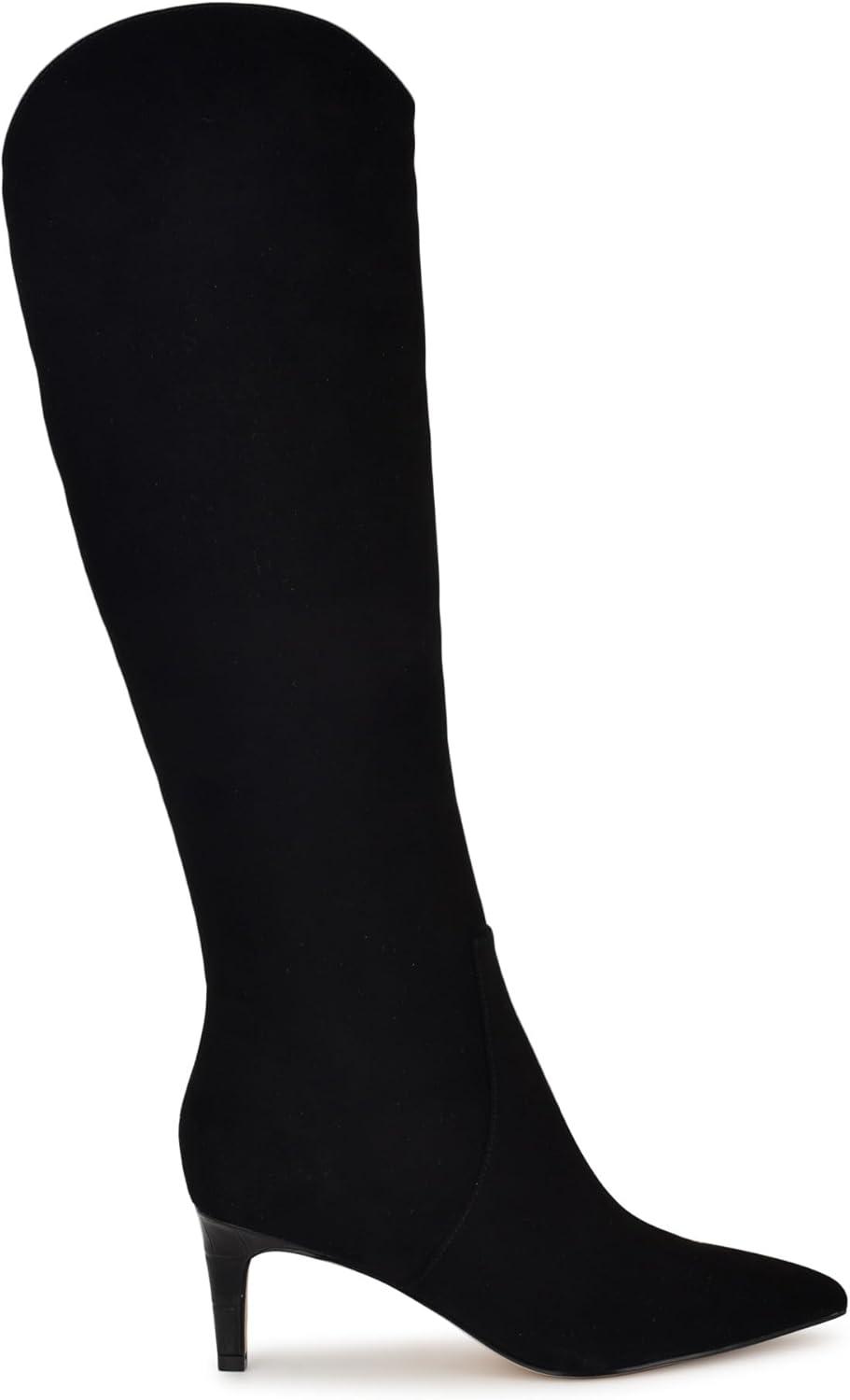 imageNine West Womens Sirena Knee High BootBlack Suede 002