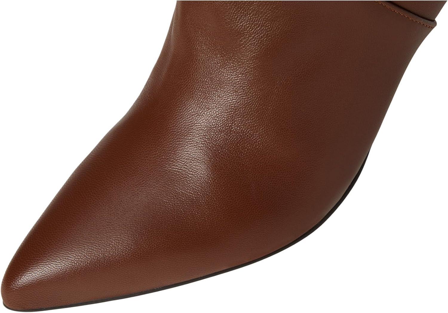 imageNine West Womens Sirena Knee High BootMedium Brown Leather