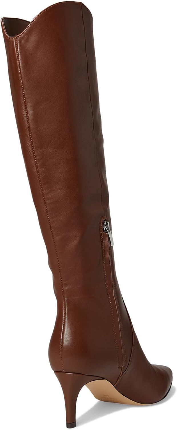imageNine West Womens Sirena Knee High BootMedium Brown Leather