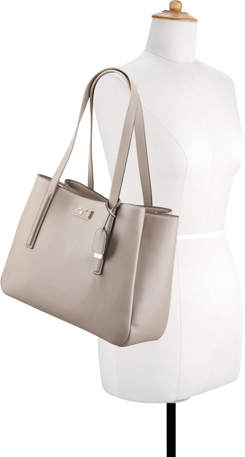 imageNine West womens Leonel Laptop Tech TotePumice
