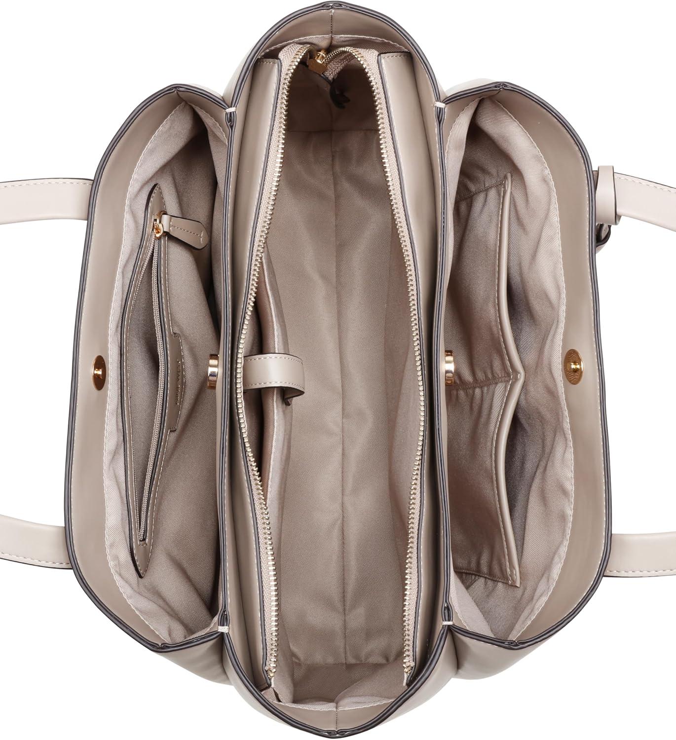 imageNine West womens Leonel Laptop Tech TotePumice