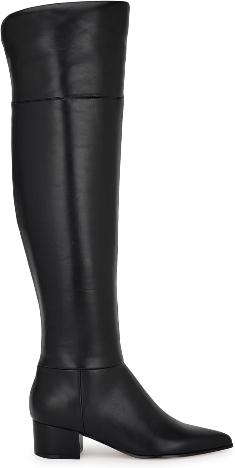 imageNine West womens ManerBlack Smooth 001