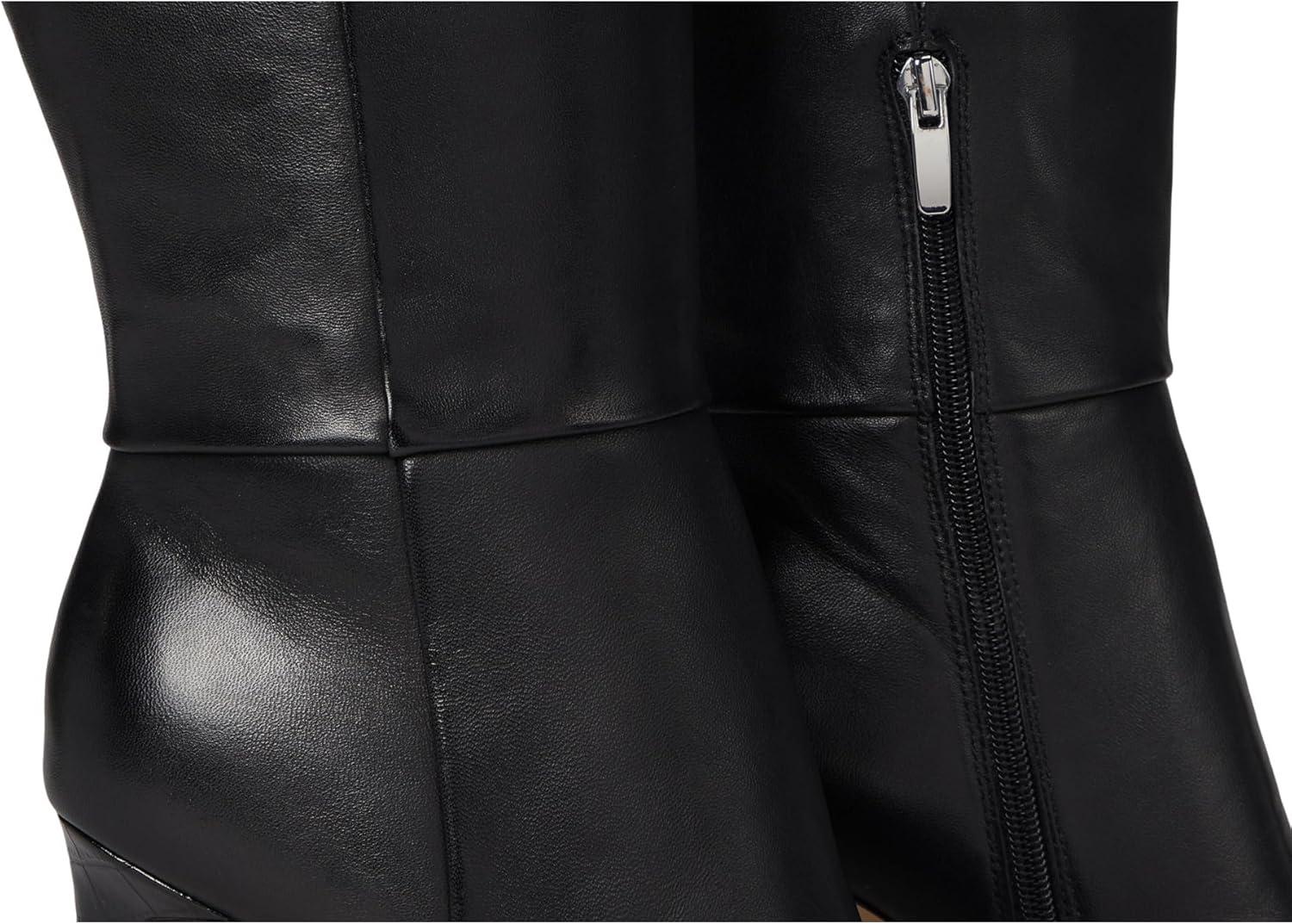 imageNine West womens Richy Wide CalfBlack Leather