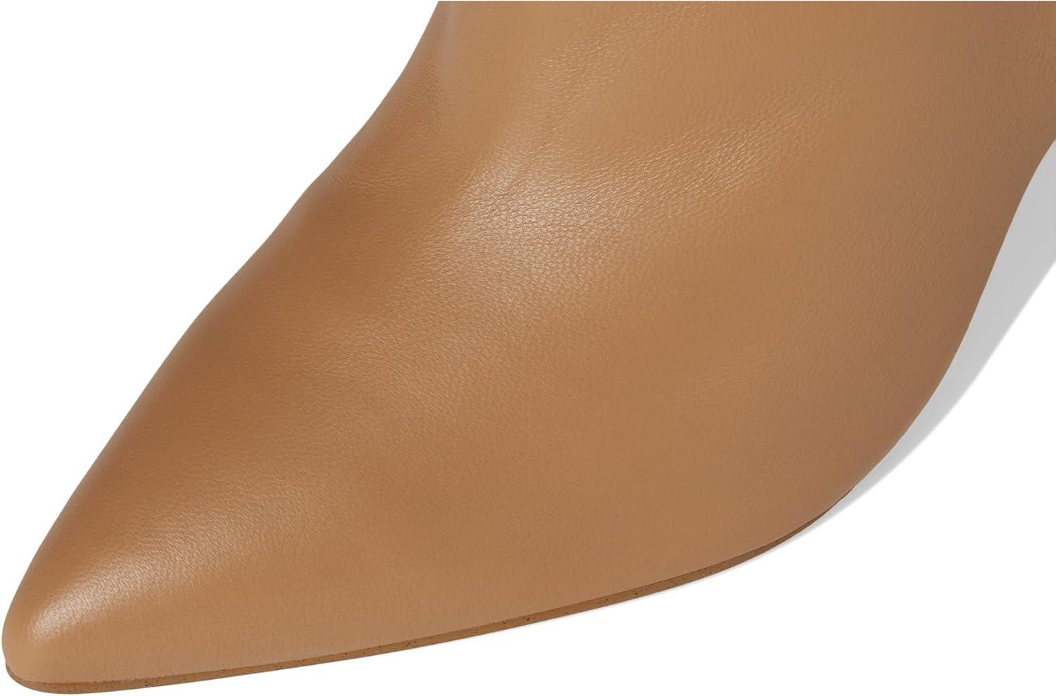 imageNine West womens Richy Wide CalfLight Natural Leather