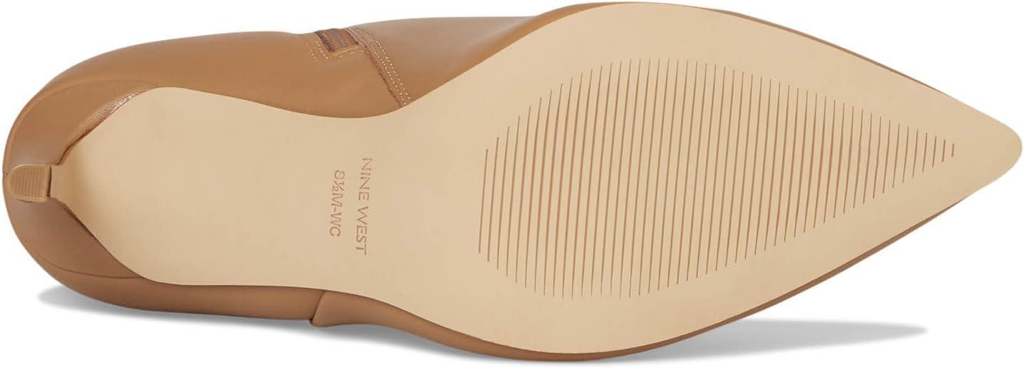 imageNine West womens Richy Wide CalfLight Natural Leather