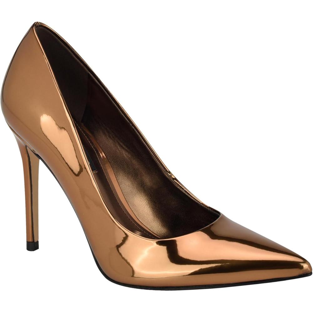 imageNine West Womens Fresh PumpBronze Mirror Metallic 751