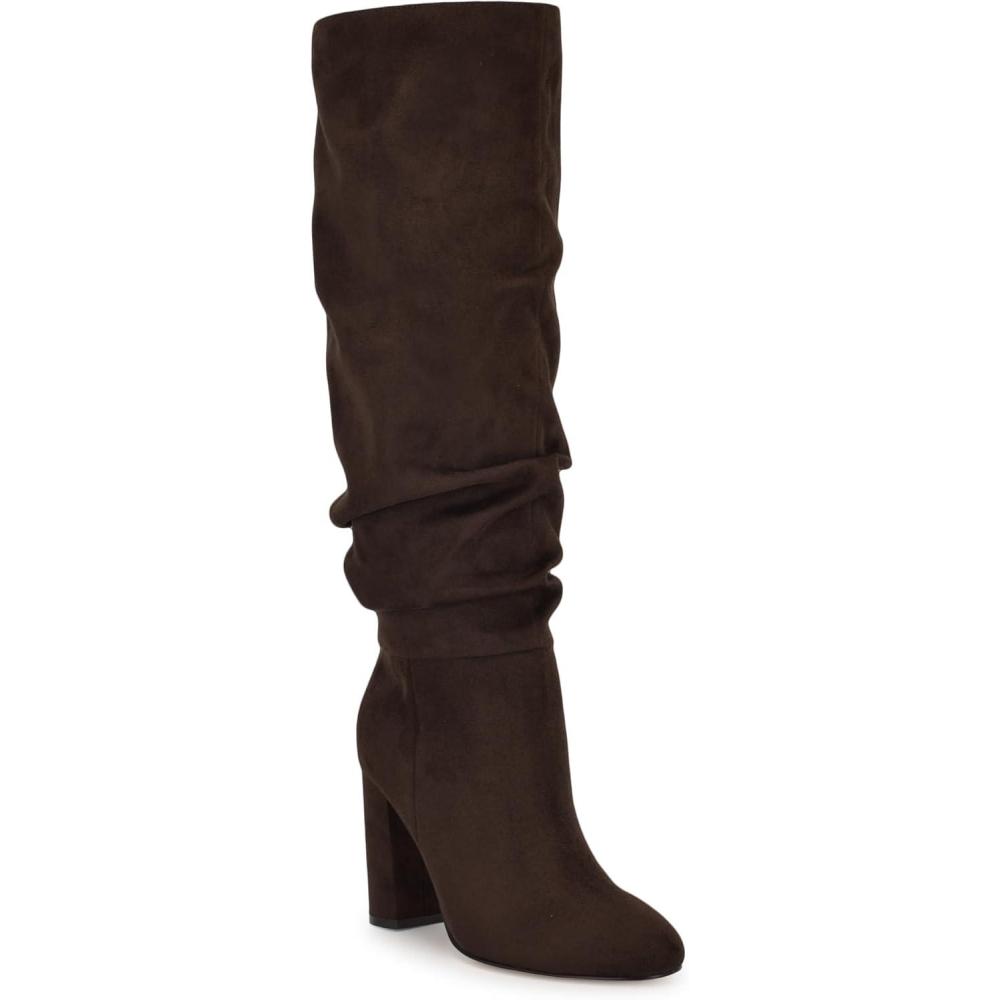 imageNine West Womens Magnett Knee High BootDark Brown 200