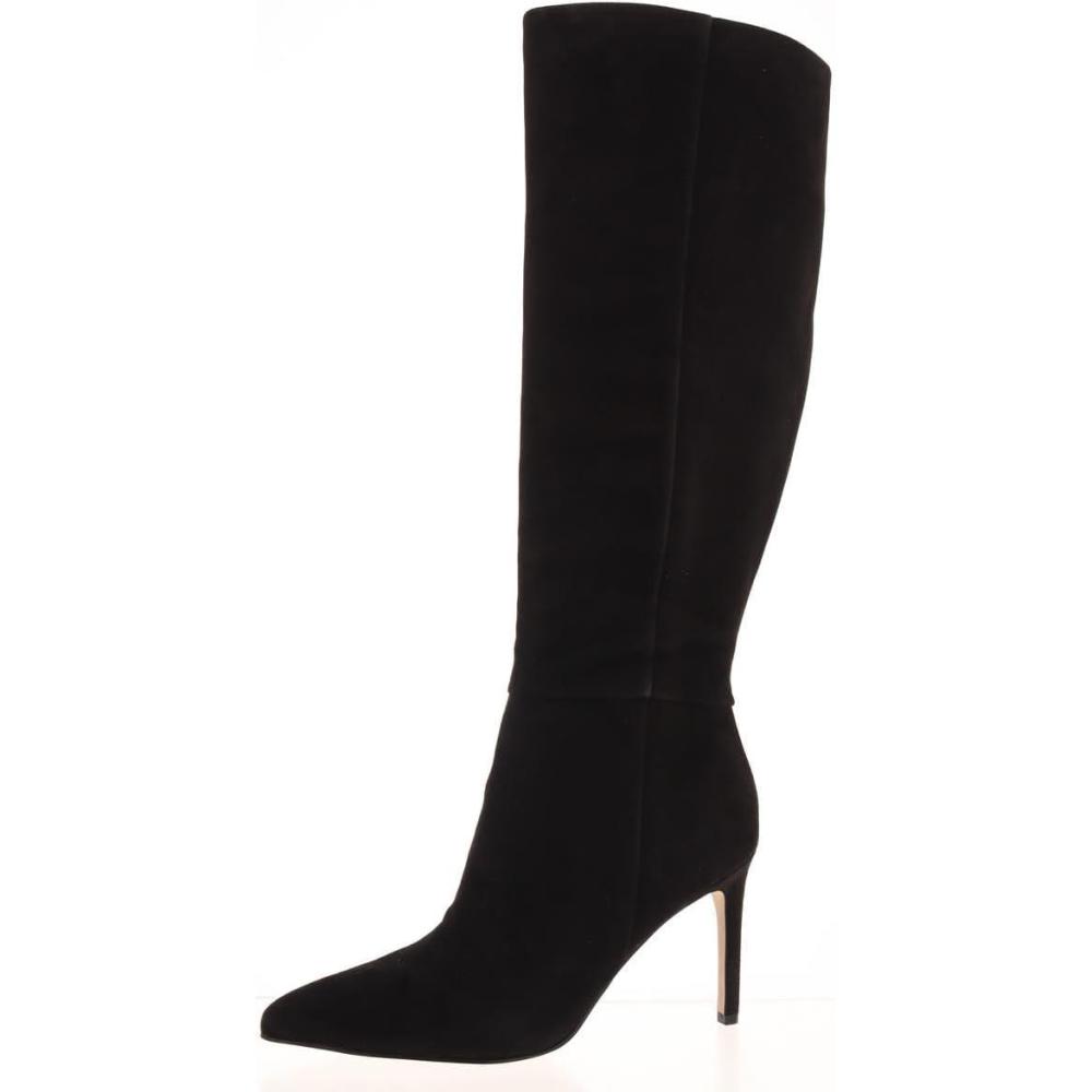 imageNine West Womens Richy Knee High BootBlack Suede 009