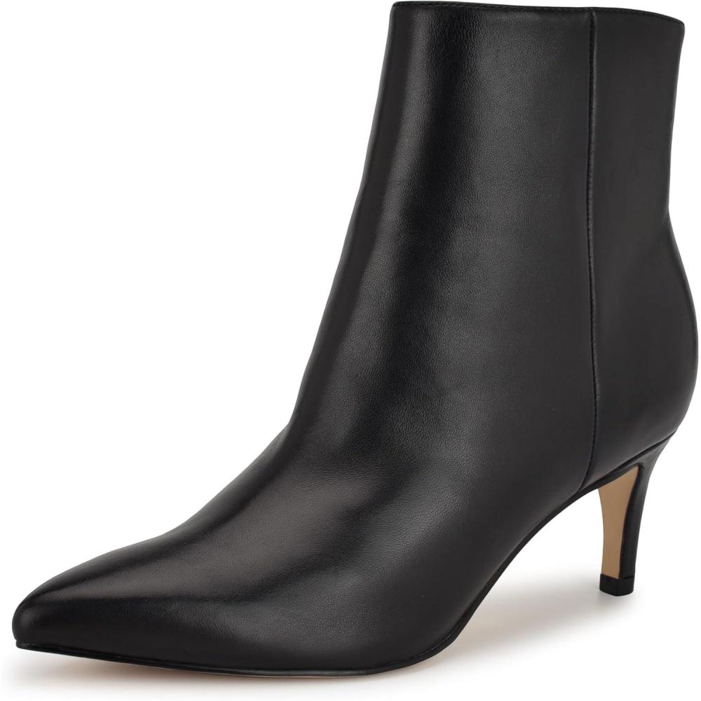 imageNine West Womens Sheeba Ankle BootBlack Leather 001