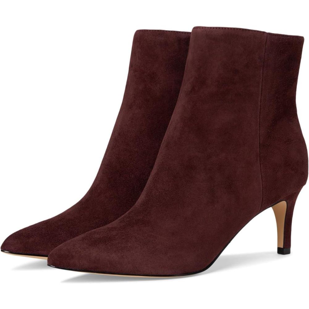 imageNine West Womens Sheeba Ankle BootBurgundy Suede