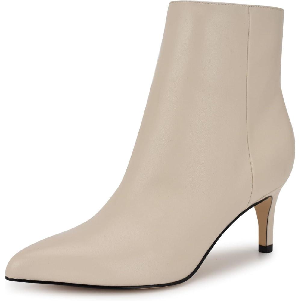 imageNine West Womens Sheeba Ankle BootCream Leather 150