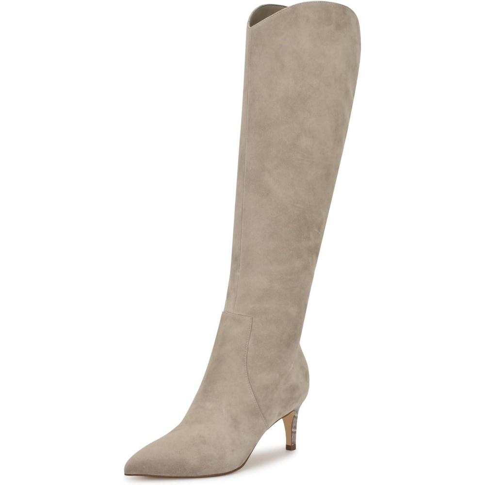 imageNine West Womens Sirena Knee High BootTaupe Suede 240