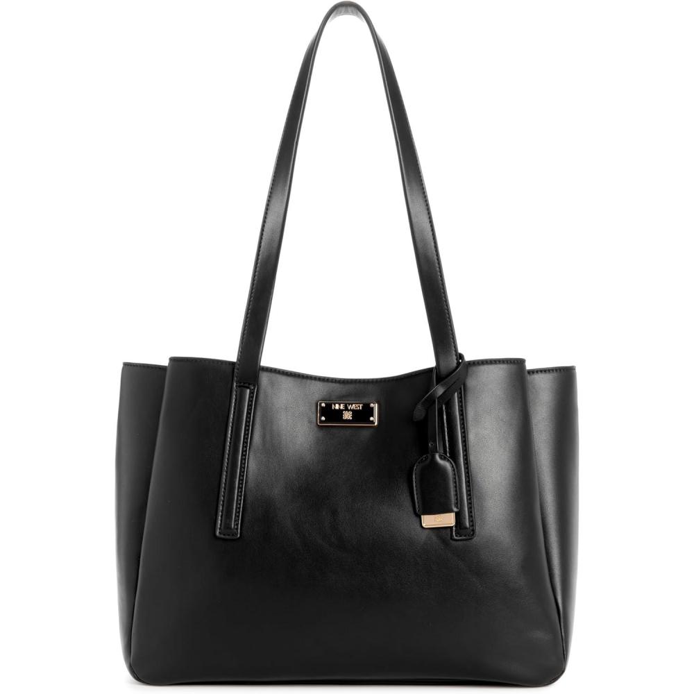 imageNine West womens Leonel Laptop Tech ToteBlack