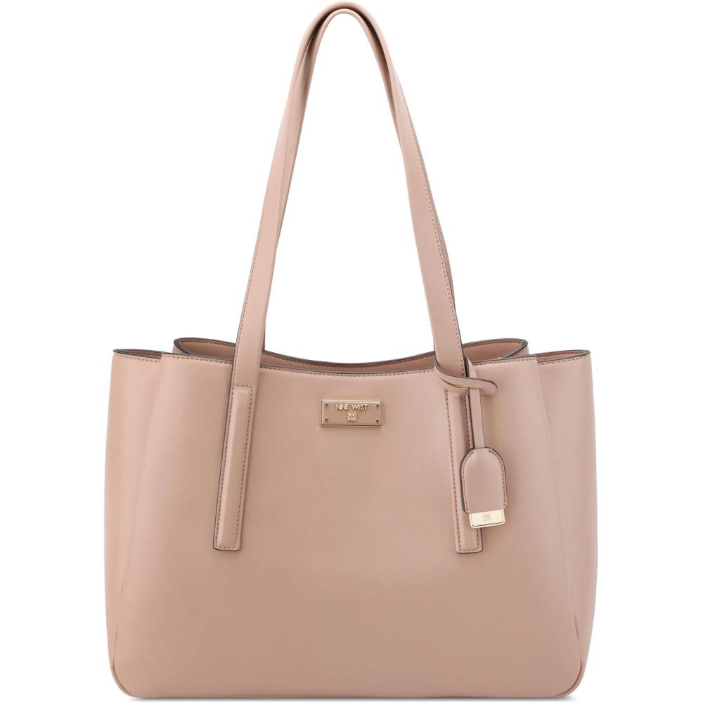 imageNine West womens Leonel Laptop Tech ToteBlushing
