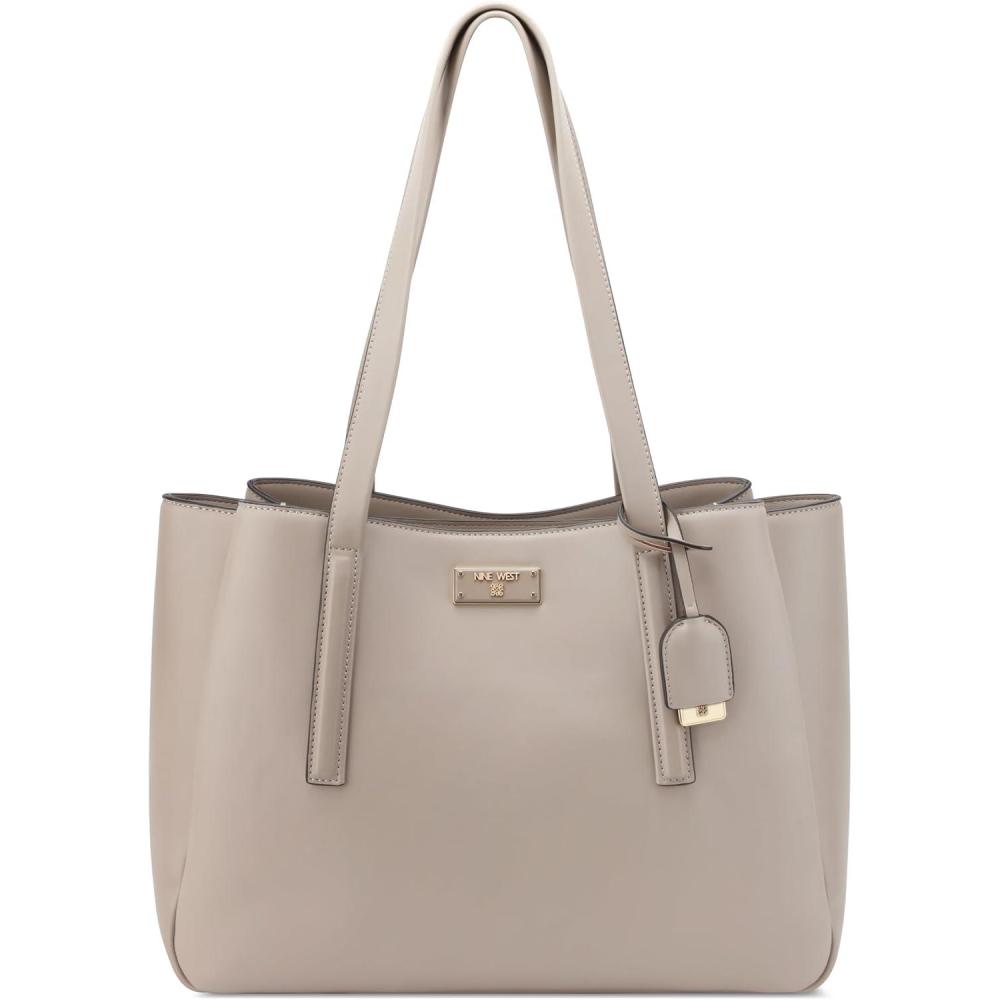 imageNine West womens Leonel Laptop Tech TotePumice