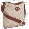 imageNine West Adeline Swing PackMushroom Logo Mahogany