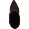 imageNine West Womens Chaye Mid Calf BootDark Brown Suede 200