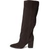 imageNine West Womens Chicke Knee High BootDark Brown Suede