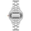 imageNine West Womens Crystal Accented Bracelet WatchGreySilver