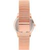 imageNine West Womens Floral Dial Mesh Bracelet WatchRose Gold