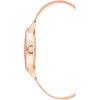 imageNine West Womens Floral Dial Mesh Bracelet WatchRose Gold