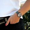 imageNine West Womens Floral Dial Mesh Bracelet WatchSilverGunmetal Grey