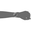 imageNine West Womens Floral Dial Smooth Strap WatchBlackSilver