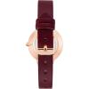 imageNine West Womens Floral Dial Smooth Strap WatchBurgundyRose Gold