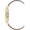 imageNine West Womens Floral Dial Smooth Strap WatchTan