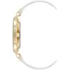imageNine West Womens Floral Dial Smooth Strap WatchWhiteGold