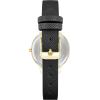 imageNine West Womens Floral Dial Strap Watch NW2284BlackGold