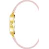 imageNine West Womens Floral Dial Strap Watch NW2284Light PinkGold