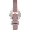 imageNine West Womens Floral Dial Strap Watch NW2284Mauve