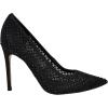 imageNine West Womens Fresh PumpBlack Denim 001