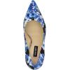 imageNine West Womens Fresh PumpBlue Bouquet Floral Multi 401