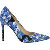 imageNine West Womens Fresh PumpBlue Bouquet Floral Multi 401