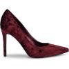 imageNine West Womens Fresh PumpBurgundy Velvet 600