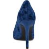 imageNine West Womens Fresh PumpDark Blue Velvet 400
