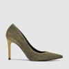 imageNine West Womens Fresh PumpGold Metallic