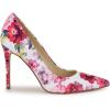 imageNine West Womens Fresh PumpPink Tea Party Floral Multi 665